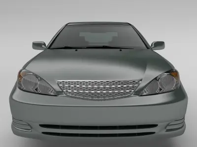 sedan 2004 3D model