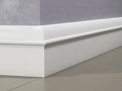 Baseboard 15 classic models 3D model