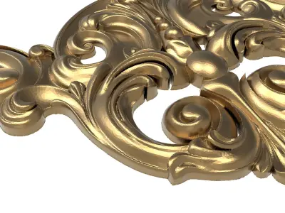  decorative pattern ready for 3D printing 3D model 103