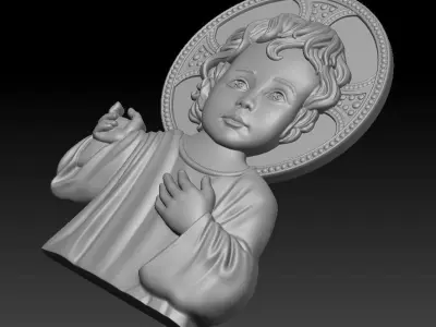 Baby Jesus 3D print model