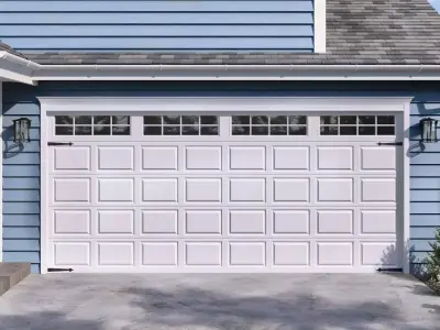 Garage Door 01 3D model