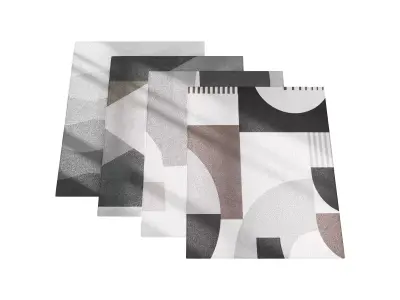 Carpet set 21 3D model
