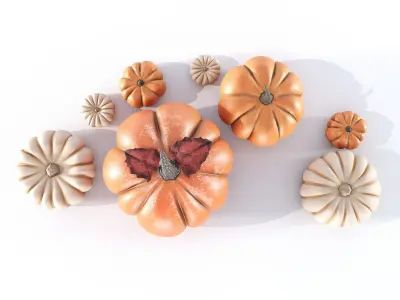 Pumpkins 3D model