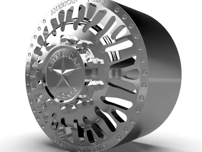 AMERICAN FORCE N12 BRAWN DRW WHEEL 3D print model