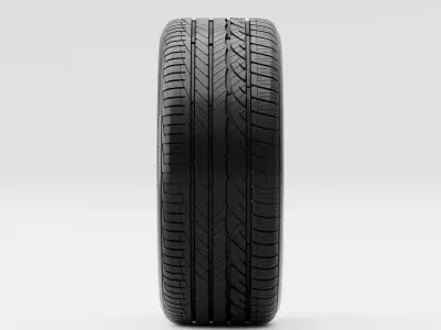 Continental CrossContact LX25 Tire 3D model
