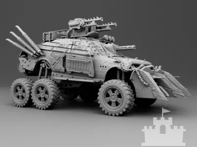 Monster 6x6 3D print model