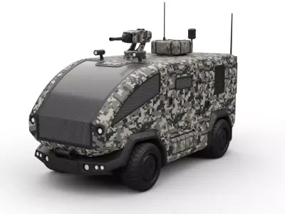 fire engine 3D model