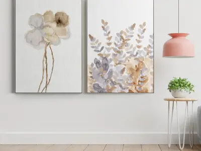 Photo Frame 332 Low-poly 3D model
