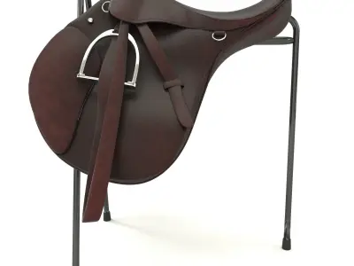 Horse saddle  3D model
