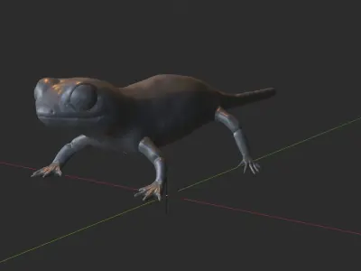Tiger Salamander 3D model