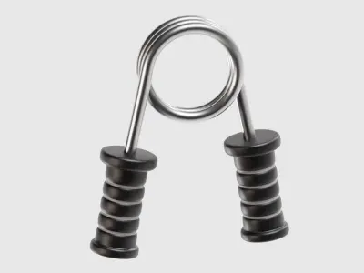 Hand gripper Low-poly 3D model