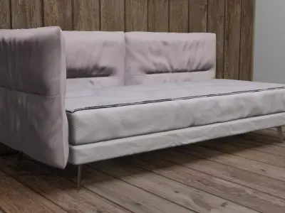 Modern Bed Free 3D model purchase
