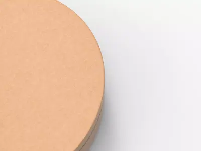 Okhu Pouf Low-poly 3D model