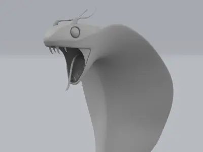 Cobra Snake 3D model buy
