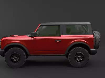 Bronco 2-Door 2022 3D model
