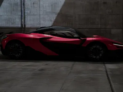 McLaren W1 2024 3D model