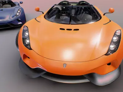 Regera pack 3D model