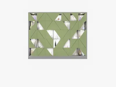 Wall decor 3D model 11