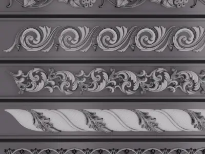 Trim Ornament 113 3D model