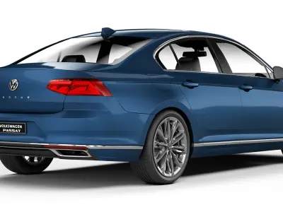 Volkswagen Passat GTE 2020 3D model