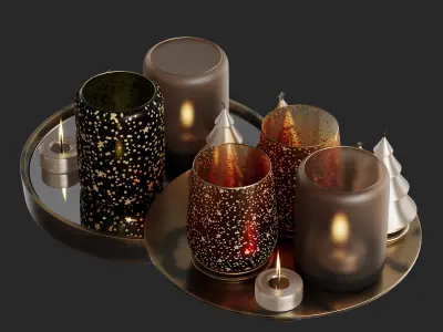 CHRISTMAS DECORATION 02 3D model