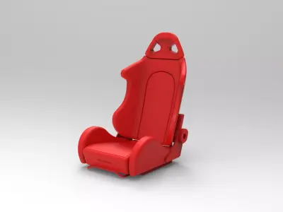 sport seat 3D model