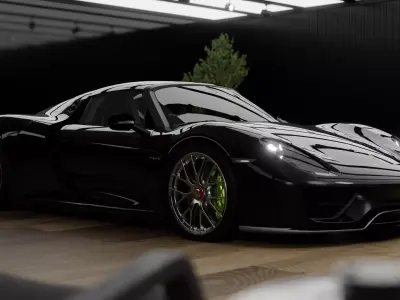 Porsche 918 3D model
