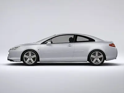 Peugeot 407 Coupe 2013 3D model