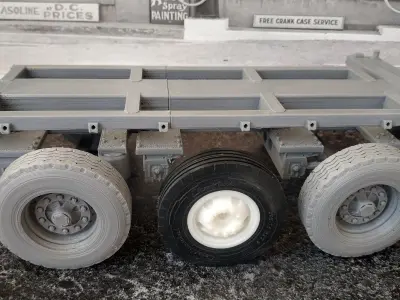 DIY RC Car Trucks Tires Rims and Mold rims 3D print model