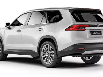 Toyota Grand Highlander 2024 3D model