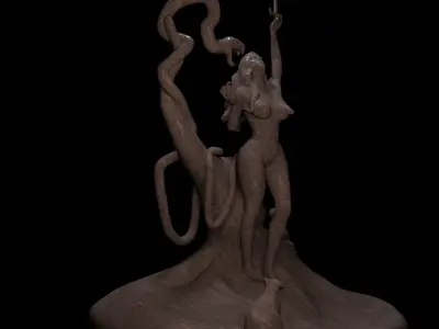 Lilith Low-poly 3D model