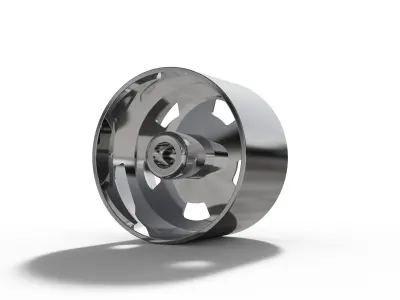 BILLET SPECIALATIES CROSSOVER WHEEL  3D print model