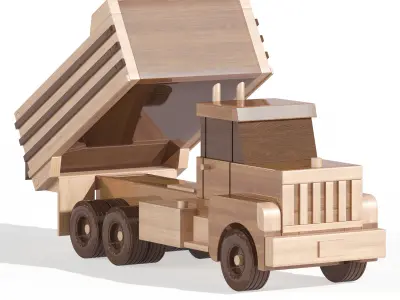 Peter-B Dump Truck 3D model