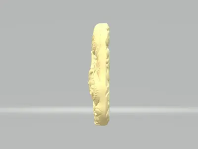 Double-Sided Dragon Pendant 3D print model