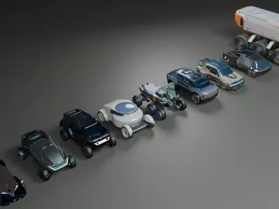 gv set 83 3D model