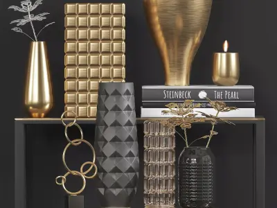 Decorative-set-04 3D model