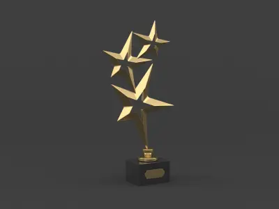 Trophy Cup Collection 3D model 3