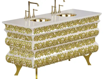 CROCHET I WASHBASIN 3D model