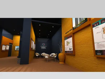 Exhibition - Area -10X12-3DMAX2011-063 3D model