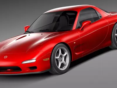 Mazda RX-7 1992-1996 3D model