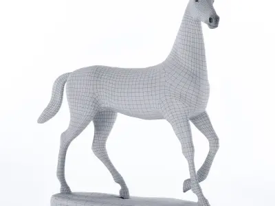 Horse 3D model 28