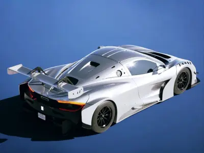 McLaren 720s GT3X 2021 3D model