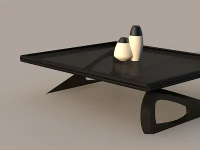 modern table Free 3D print model
