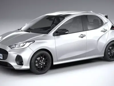 Mazda 2 Hybrid 2024 3D model