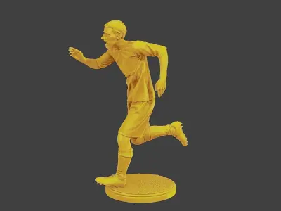 Soccer Player SP 037 3D print model