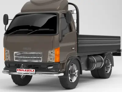 isuzu truck 3D model