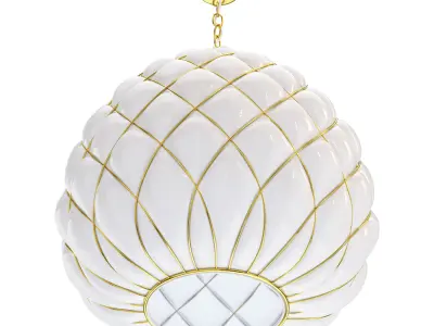 Pendant lamp Fontana Arte Style 3D model