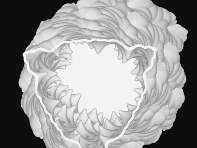 Vase 1309 3D print model