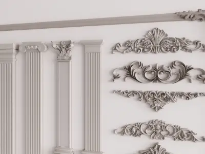 Classical Orders  Ornament Catalog 3D model