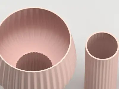 Vase 37 Set 3D model